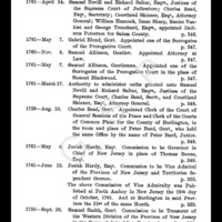 Abstracts of New Jersey Commissions, Civil and Military, From Liber A. A. A. of Commissions in the Secretary of State's Office at Trenton