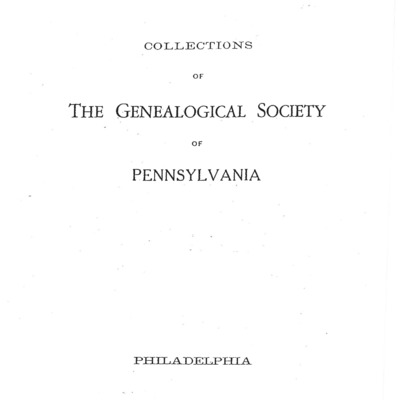 Public Ledger Origins, 1848-1875, Volume 1, 1848-01-01 to 1857-09-02
