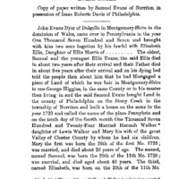 Evans Notes