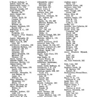 Surname Index to Volume 28