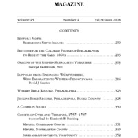 Volume 45, No 4 Contents