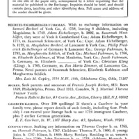 Information Wanted