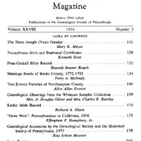 Table of Contents