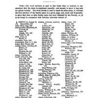 Surname Index to Volume 12