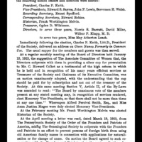 Thirty-Second Annual Report of the Genealogical Society of Pennsylvania