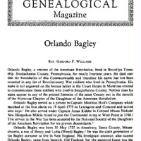 Orlando Bagley
