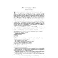 The Cash-Leacock Bible