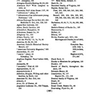 Places and Subjects Index to Volume 1