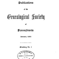 Miscellany No. 1