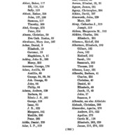 Surname Index to Volume 5