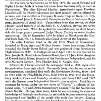 Edward W. Hocker